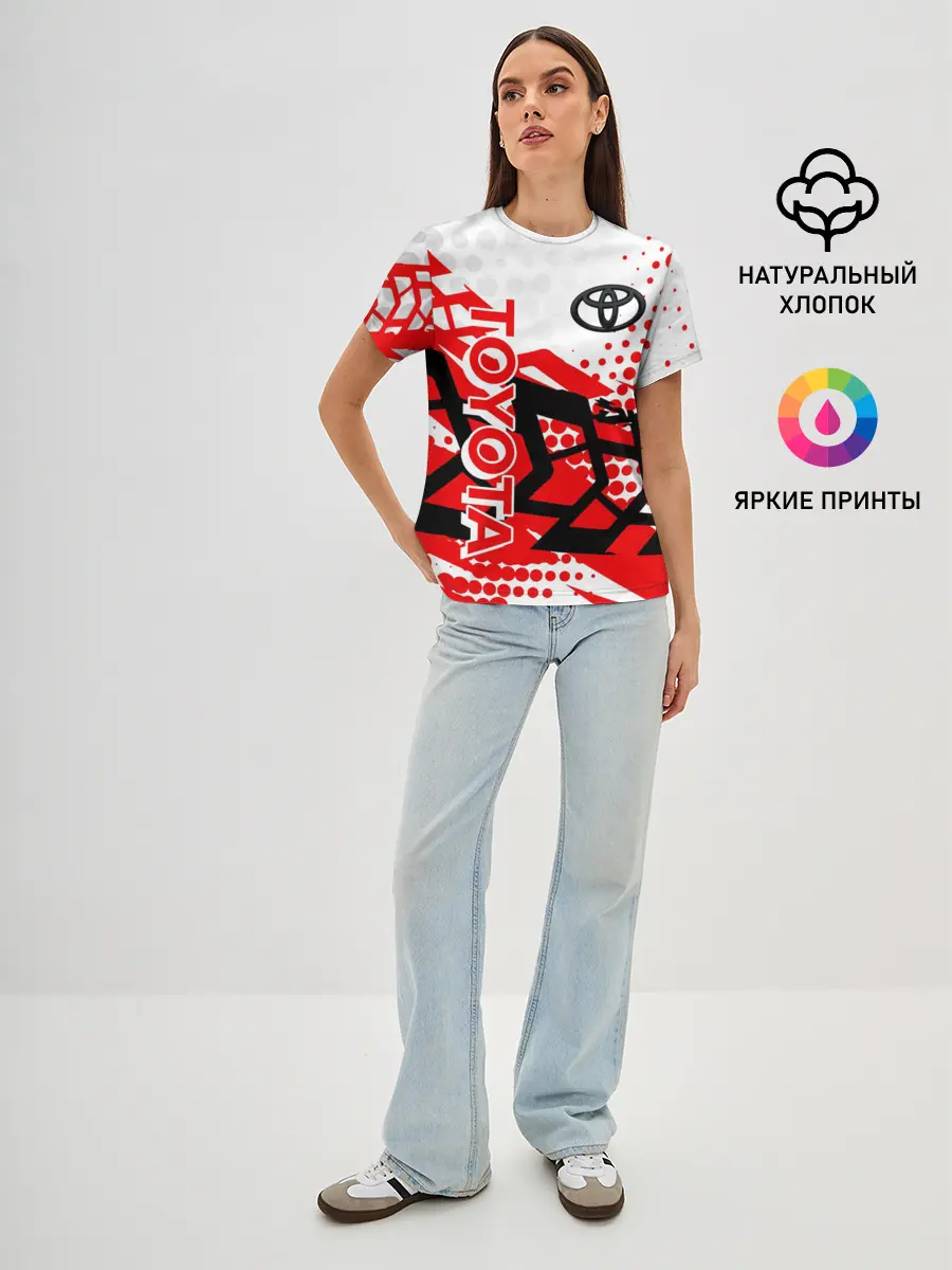 Женская базовая футболка / Toyota