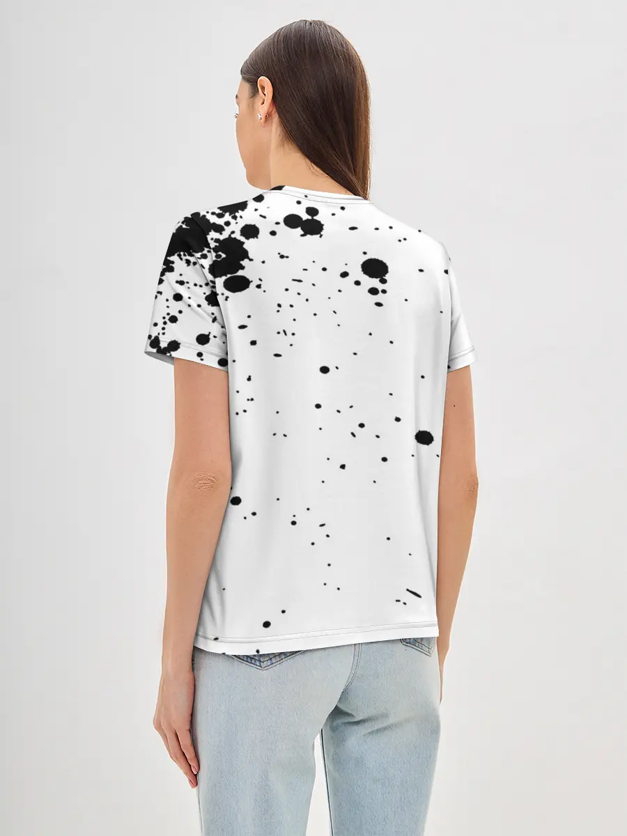 Женская базовая футболка / Cyberpunk 2077