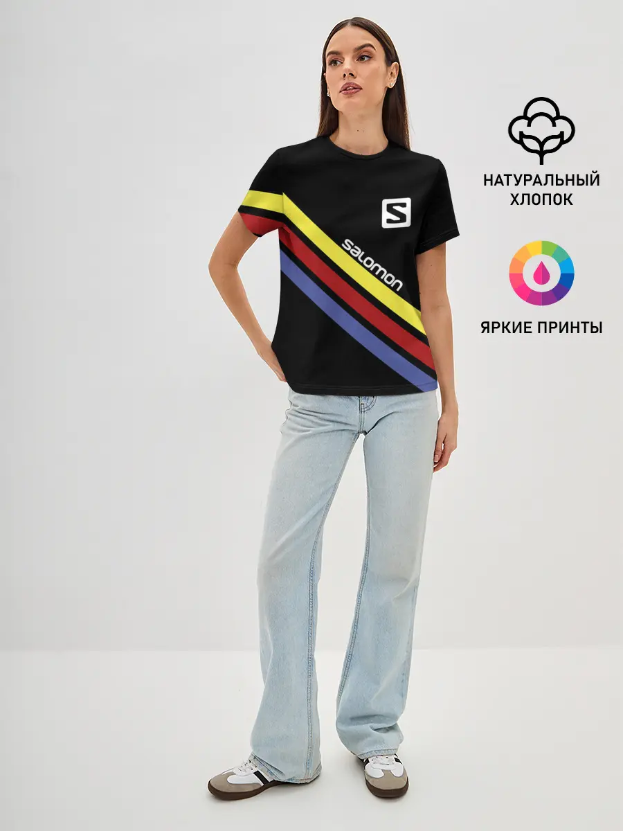 Женская базовая футболка / Salomon