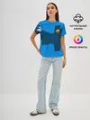 Женская базовая футболка / BARCELONA SPORT BLUE