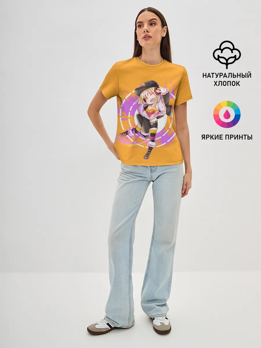 Женская базовая футболка / DJ Daisy