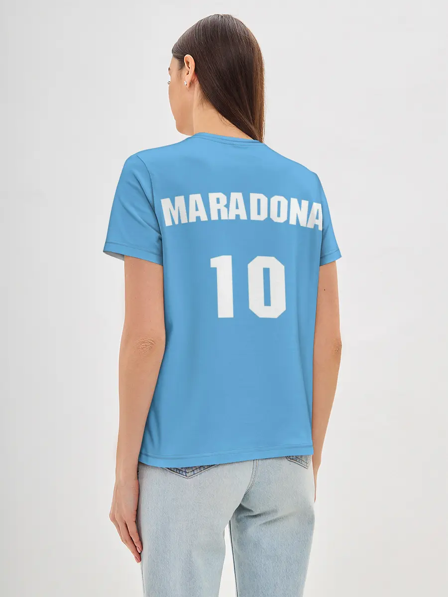 Женская базовая футболка / Форма Наполи