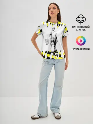 Женская базовая футболка / Роберто Карлос