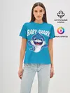 Женская базовая футболка / Baby Shark