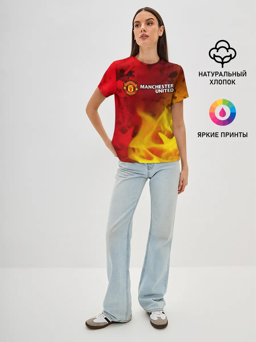 Женская базовая футболка / MANCHESTER UNITED