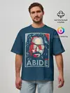 Мужская футболка оверсайз / ABIDE Большой Лебовский