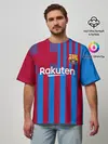 Мужская футболка оверсайз / Гризманн Барселона 2021/2022