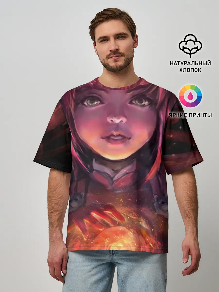 Мужская футболка оверсайз / ENNIE