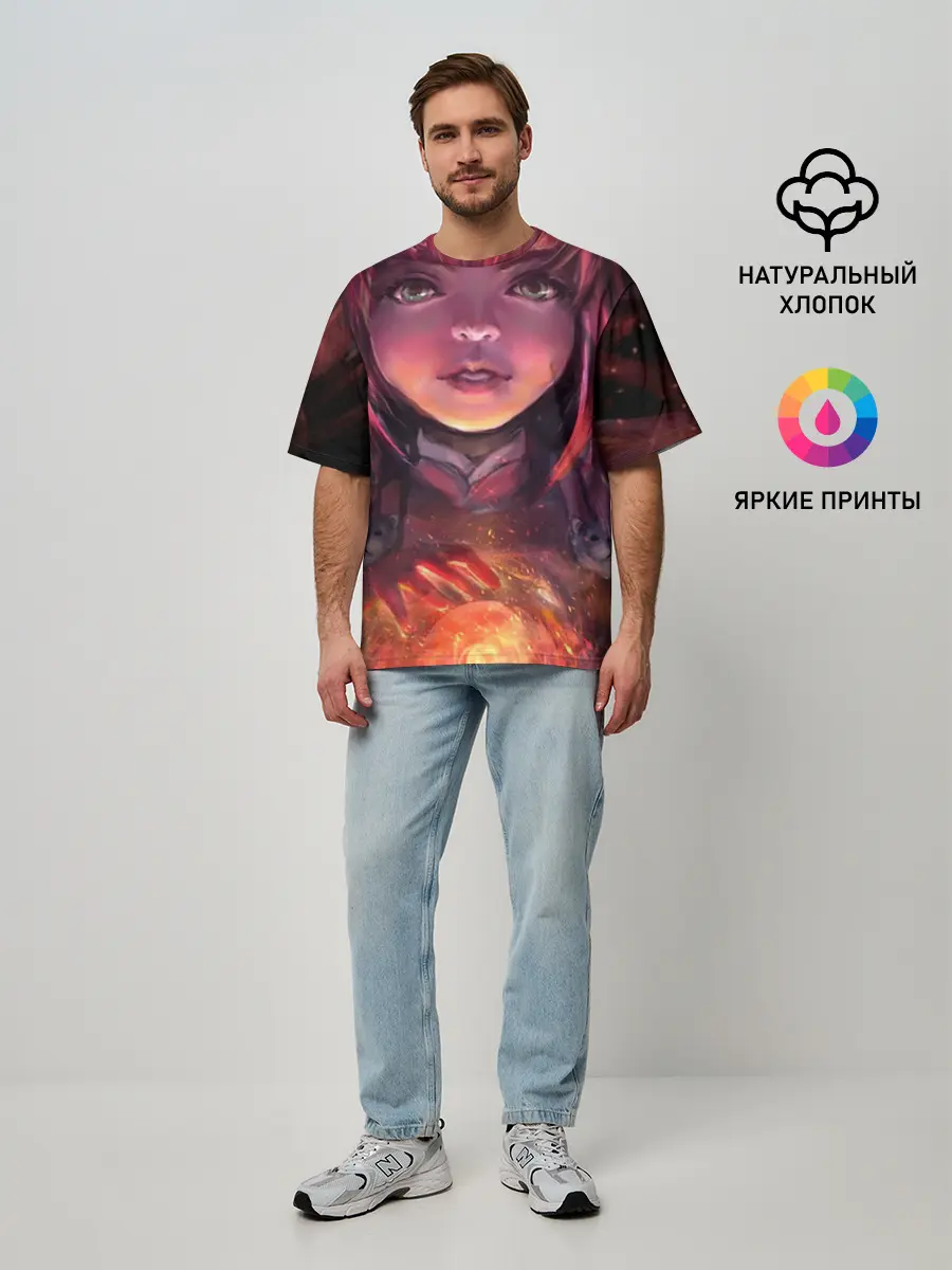 Мужская футболка оверсайз / ENNIE