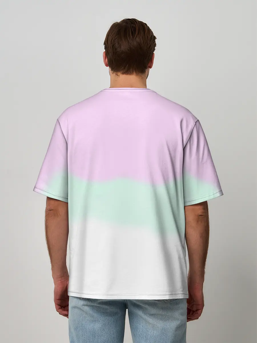 Мужская футболка оверсайз / KILLER QUEEN 5 черепов