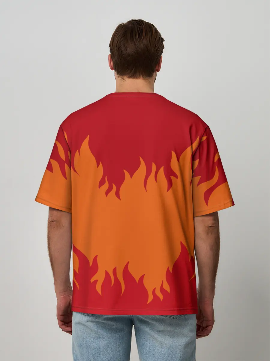 Мужская футболка оверсайз / ЪУЪ СЪУКА