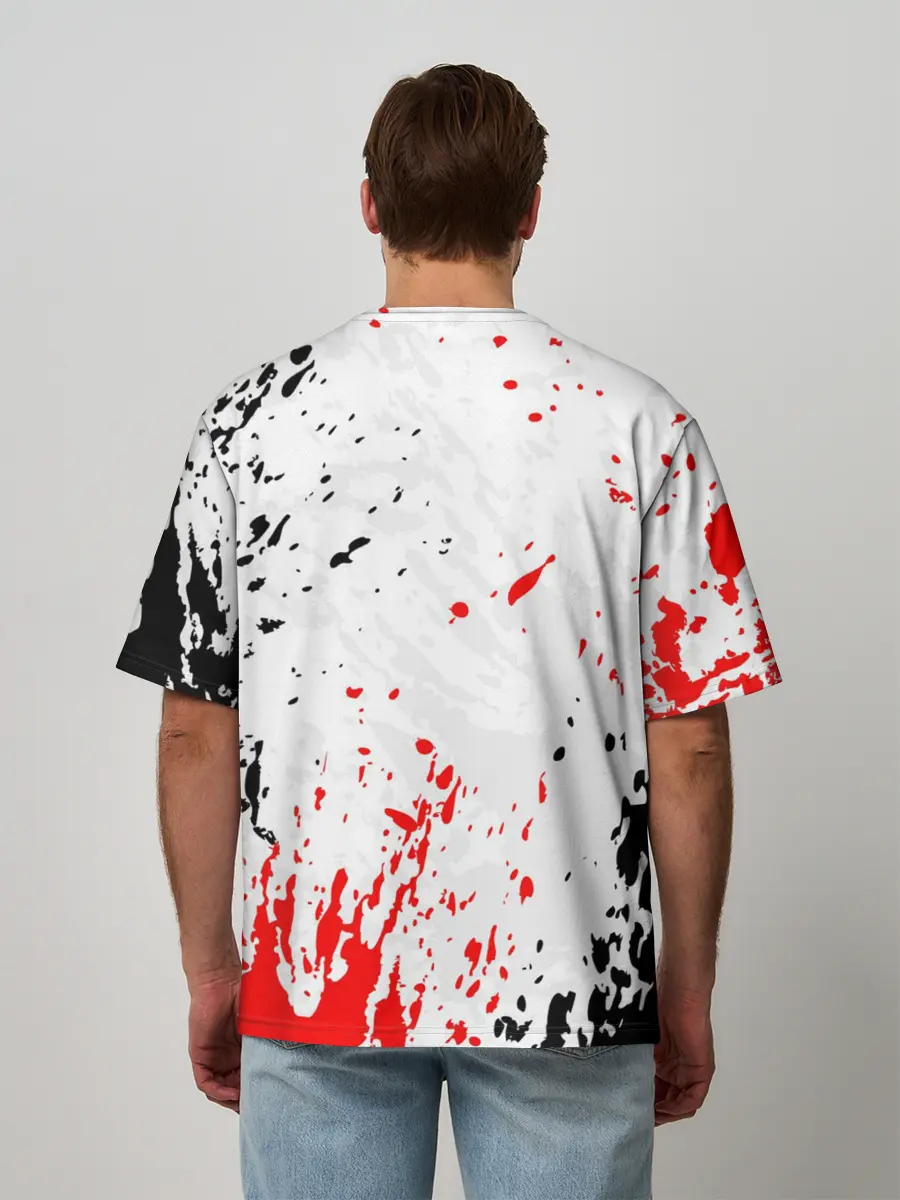 Мужская футболка оверсайз / RAMMSTEIN