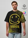 Мужская футболка оверсайз / NIRVANA / НИРВАНА