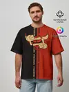 Мужская футболка оверсайз / NBA. Chicago bulls
