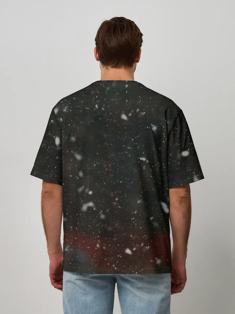 Мужская футболка оверсайз / Дэвид Бекхэм