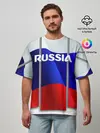 Мужская футболка оверсайз / Россия.