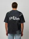 Мужская футболка оверсайз / DARK - No Future