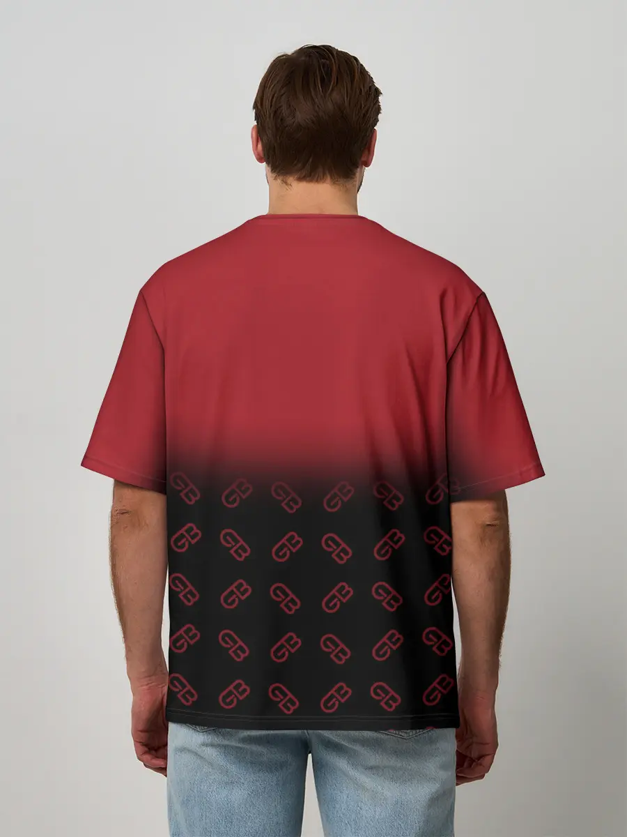 Мужская футболка оверсайз / GAYAZOV$ BROTHER$