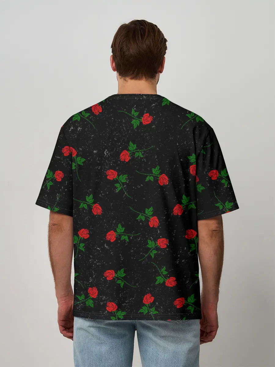 Мужская футболка оверсайз / LIL PEEP