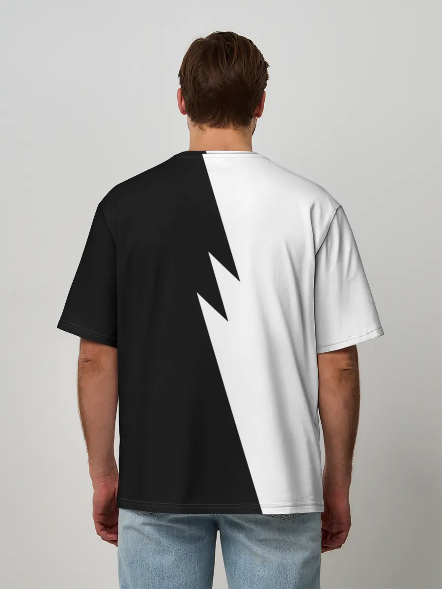 Мужская футболка оверсайз / Пикник