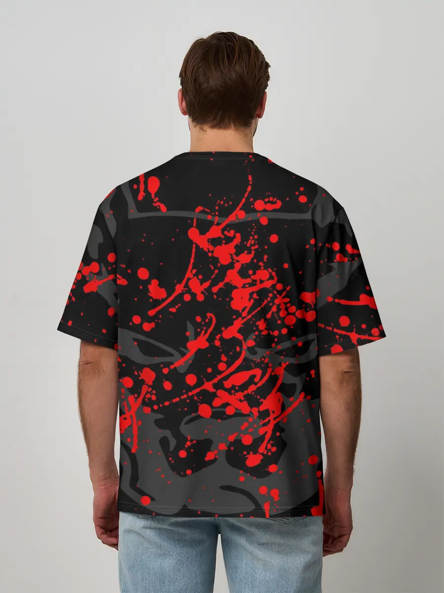 Мужская футболка оверсайз / PITBULL SYNDICATE / ПИТБУДЬ