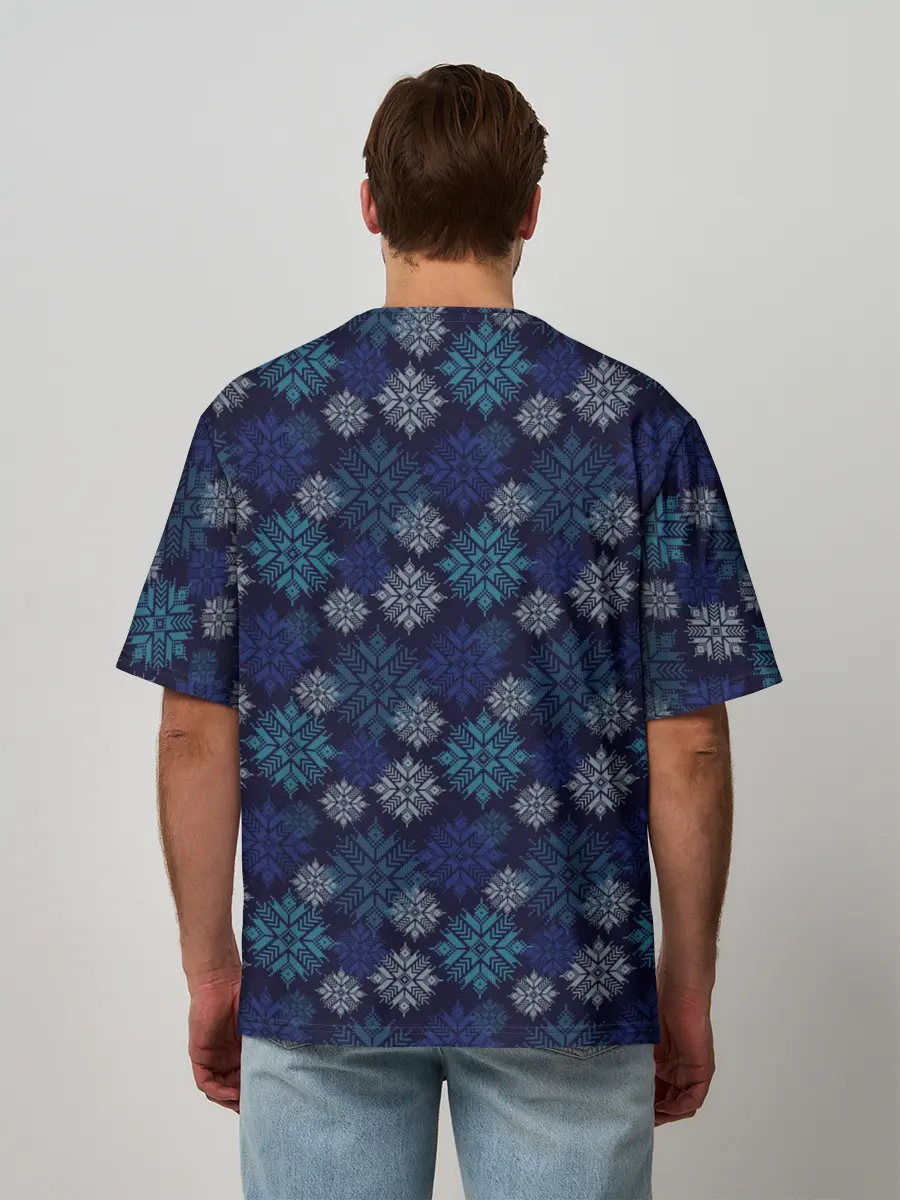 Мужская футболка оверсайз / Свитер