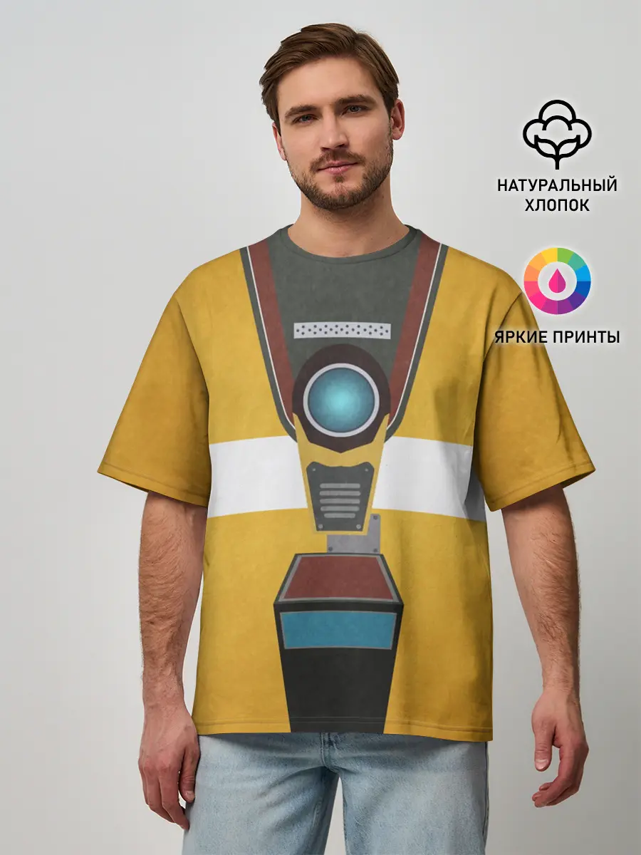 Мужская футболка оверсайз / CL4P-TP