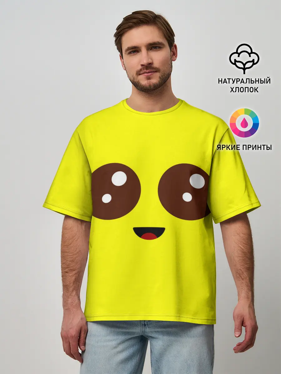 Мужская футболка оверсайз / Peely Fortnite