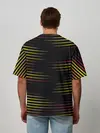 Мужская футболка оверсайз / HORIZONTAL GEOMETRY