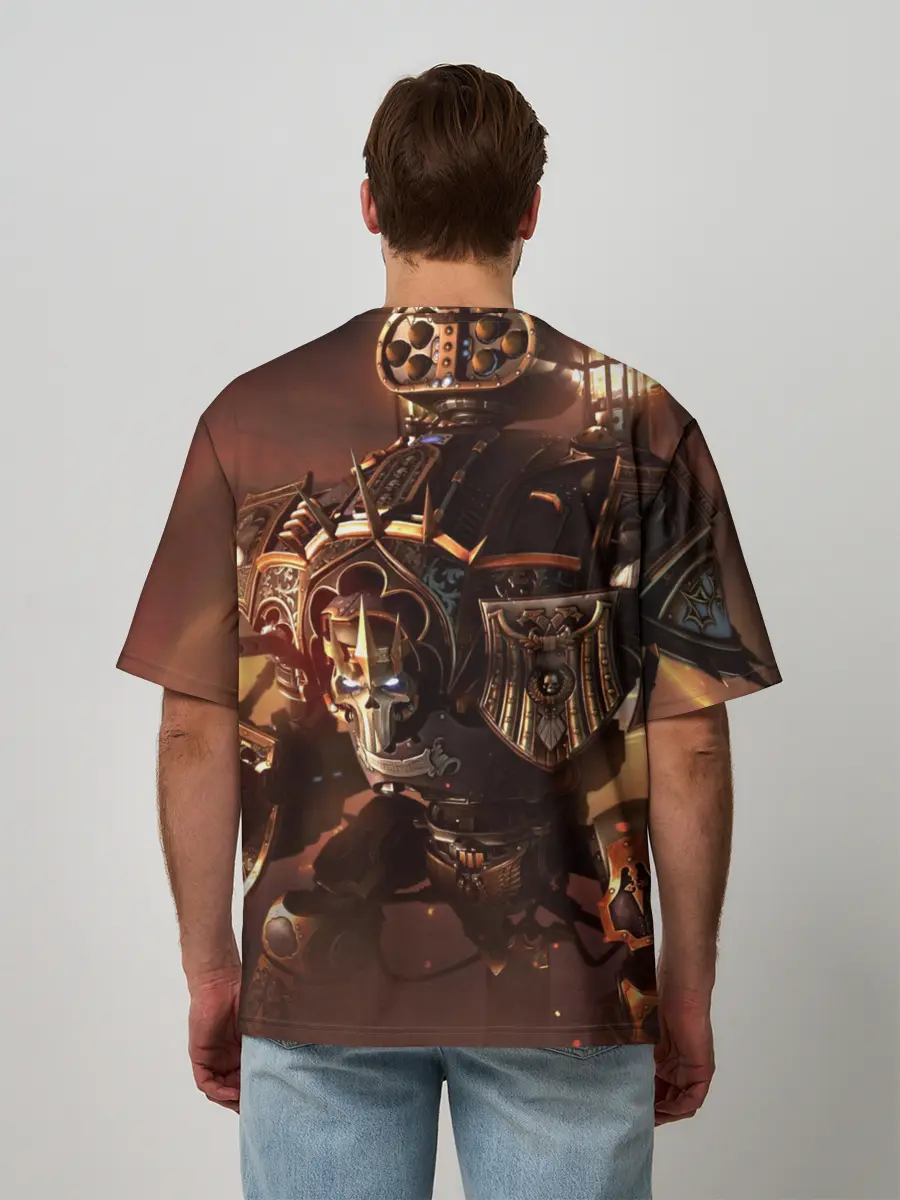 Мужская футболка оверсайз / Warhammer
