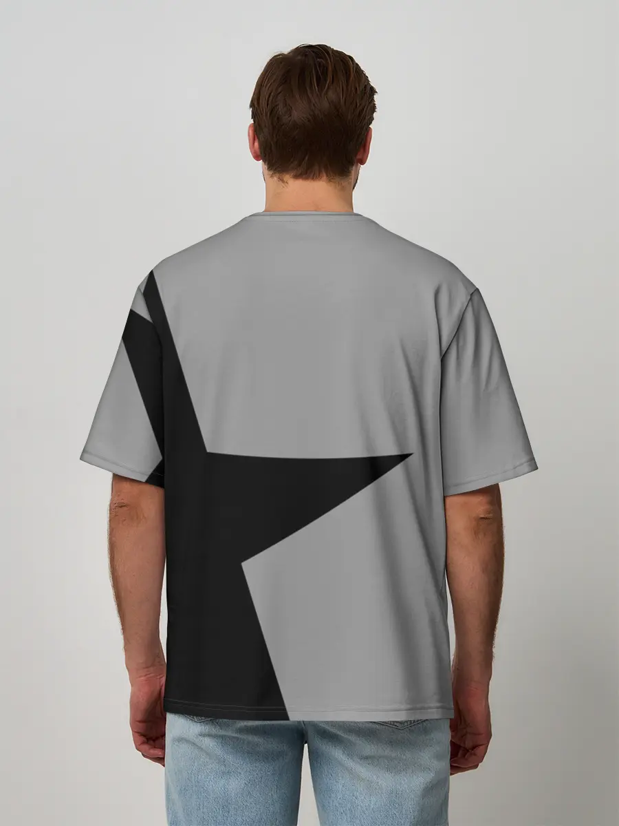 Мужская футболка оверсайз / FINGERBANG