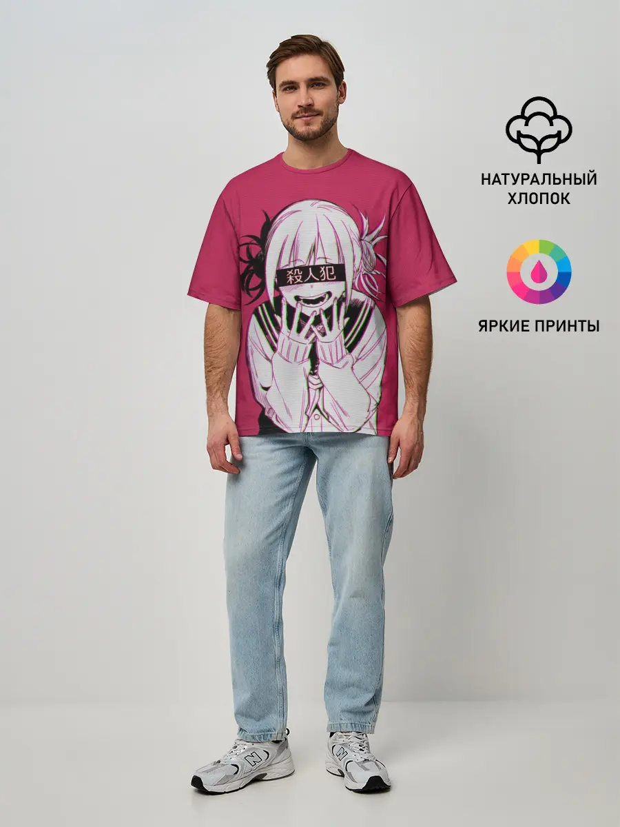 Мужская футболка оверсайз / SENPAI