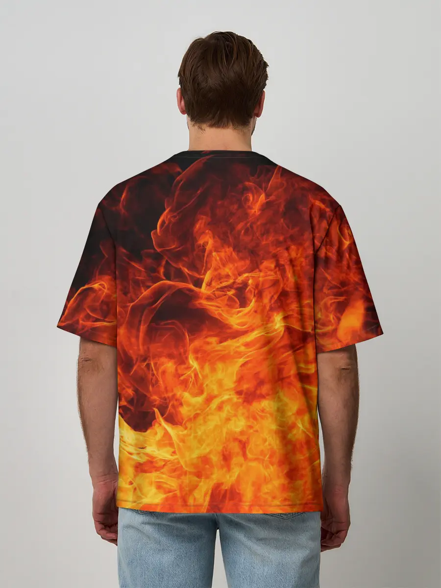 Мужская футболка оверсайз / SEA OF THIEVES