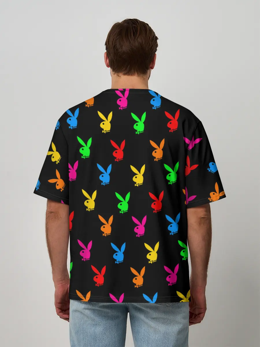 Мужская футболка оверсайз / PLAYBOY | ПЛЕЙБОЙ