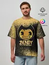 Мужская футболка оверсайз / Bendy And The Ink Machine
