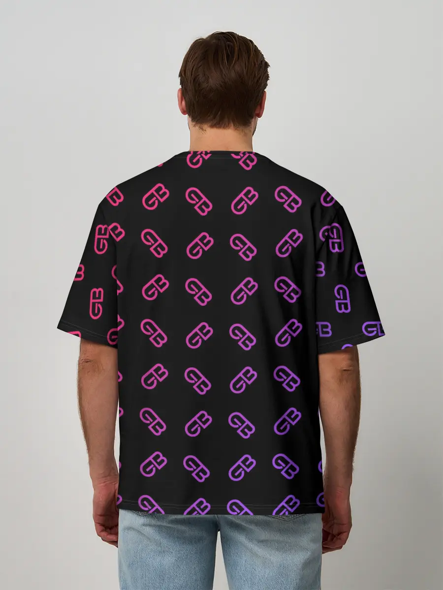 Мужская футболка оверсайз / GAYAZOV$ BROTHER$