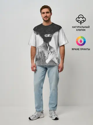 Мужская футболка оверсайз / Royal Blood