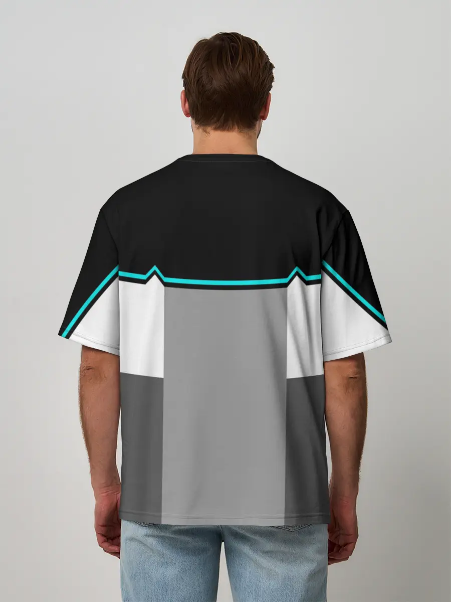 Мужская футболка оверсайз / Detroit: Become Human