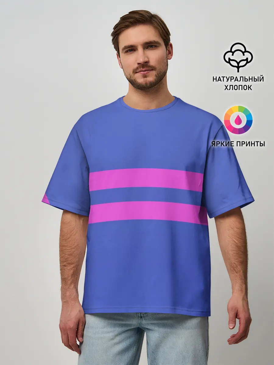 Мужская футболка оверсайз / ФРИСК