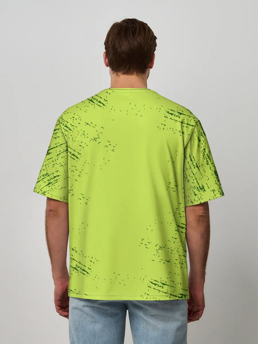 Мужская футболка оверсайз / Plants vs. Zombies