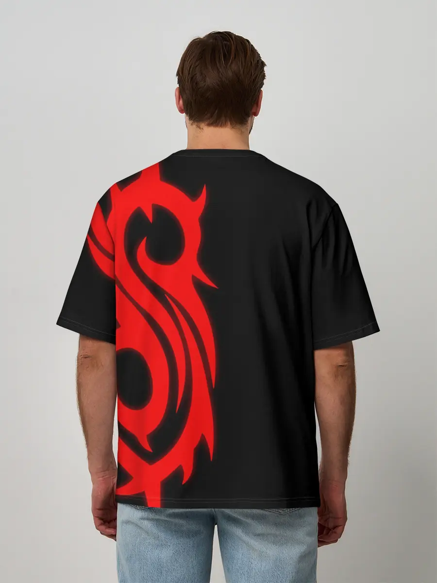 Мужская футболка оверсайз / Slipknot