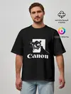 Мужская футболка оверсайз / Canon