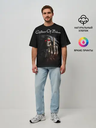 Мужская футболка оверсайз / Children of Bodom 9