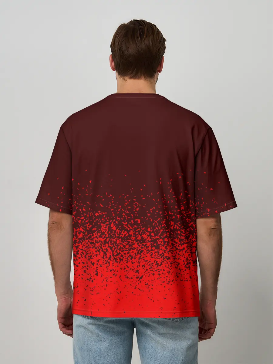 Мужская футболка оверсайз / METRO EXODUS / МЕТРО ИСХОД