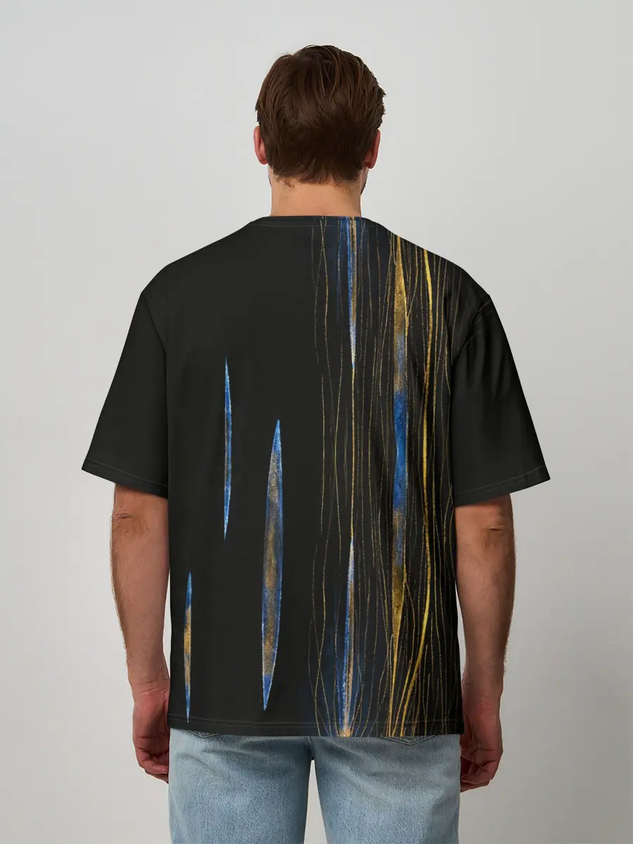 Мужская футболка оверсайз / Cells at Work. Inner Cosmos