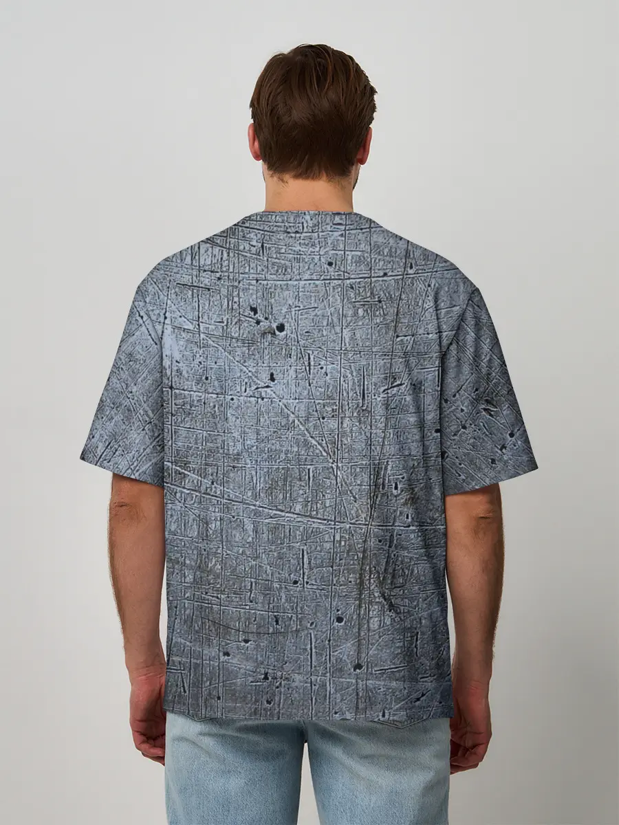 Мужская футболка оверсайз / Barcelona