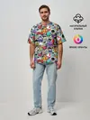 Мужская футболка оверсайз / Stickerboom