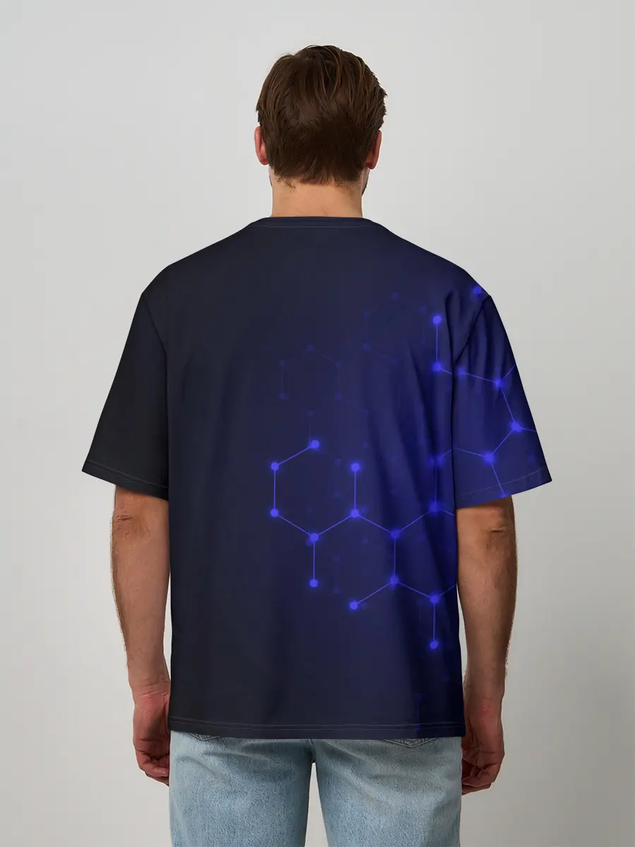 Мужская футболка оверсайз / MERCEDES