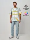 Мужская футболка оверсайз / Aloha Hawaii