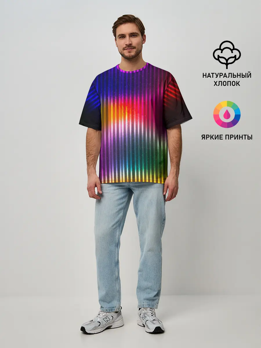 Мужская футболка оверсайз / SPECTR